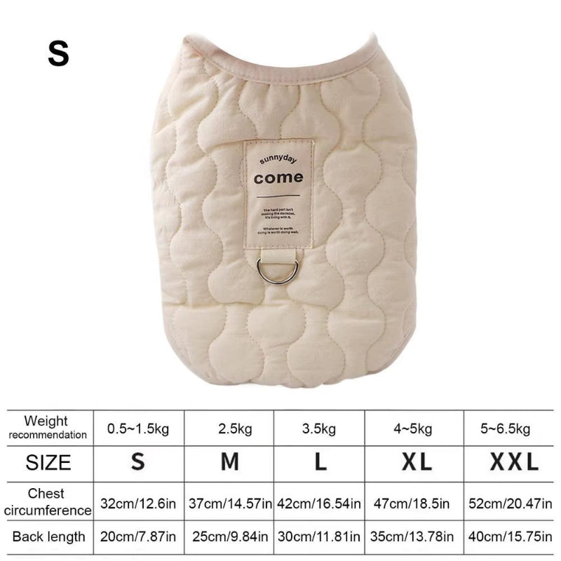 SnuggleShield Winter Coat – Warmth Meets Walk-Ready Convenience for Small Dogs & Cats