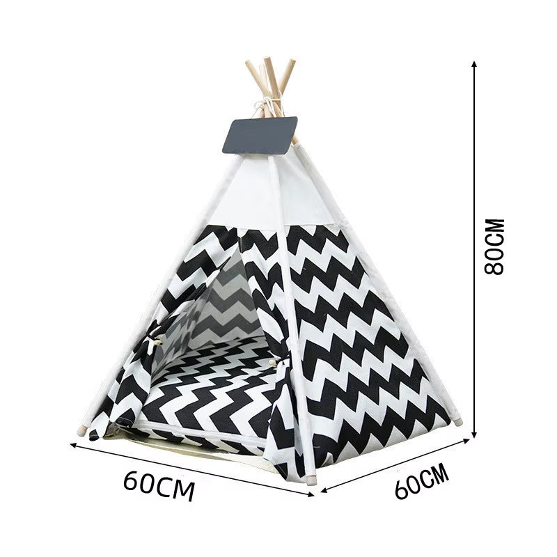 Stylish Tent Hideaway for Cats, Dogs & Adventurous Naps