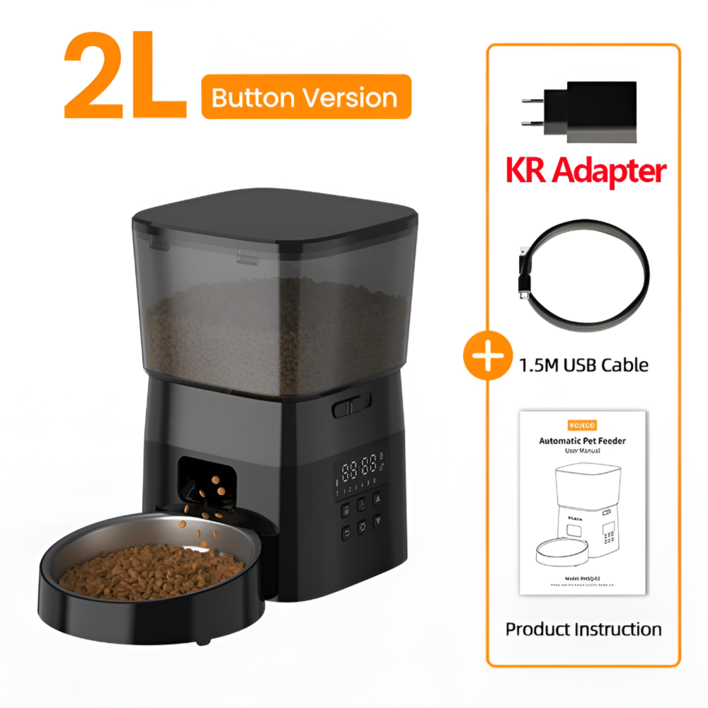 Smart Auto Pet Feeder – Hassle-Free Mealtime, Perfect Portions Every Time